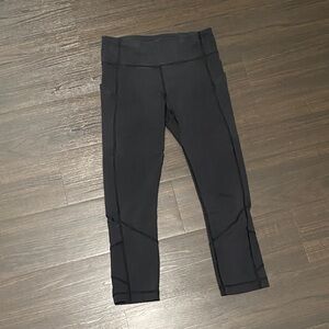 Lululemon Athletica Black Capris